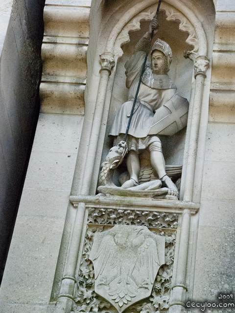 Visit of the castle of Pierrefond (Oise, France)