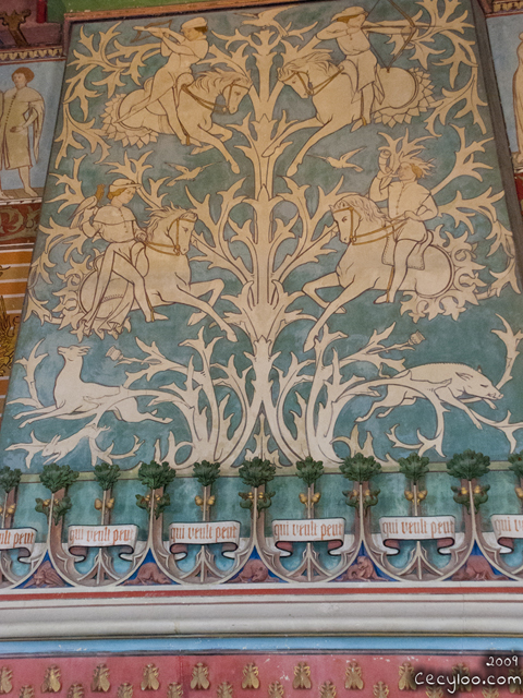 Visit of the castle of Pierrefond (Oise, France)