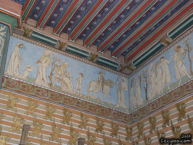 Visit of the castle of Pierrefond (Oise, France)