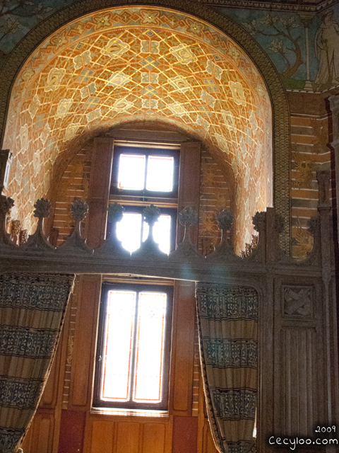 Visit of the castle of Pierrefond (Oise, France)