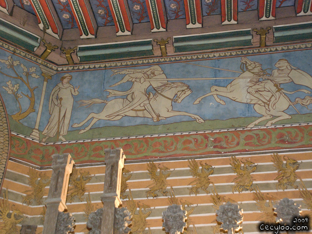 Visit of the castle of Pierrefond (Oise, France)