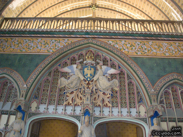 Visit of the castle of Pierrefond (Oise, France)