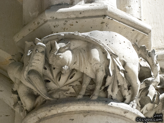 Visit of the castle of Pierrefond (Oise, France)