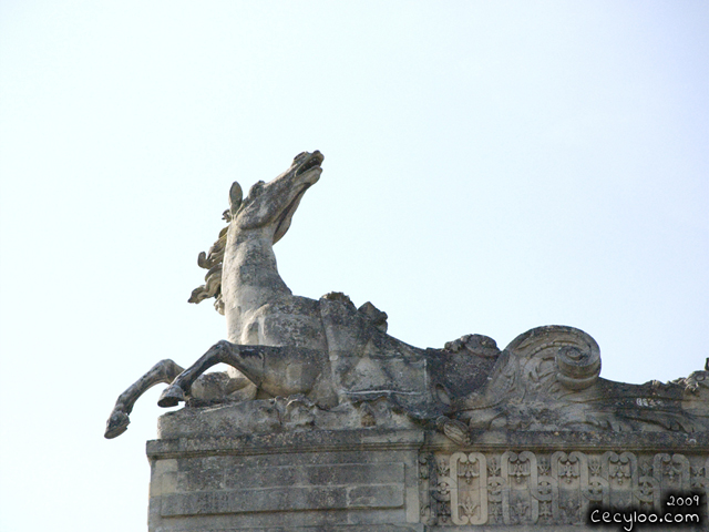 Visit of the castle of Pierrefond (Oise, France)