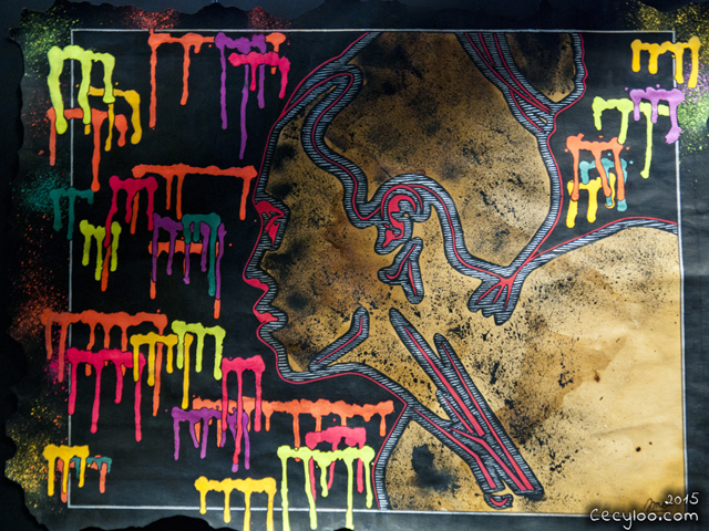 Exhibition at La Passerelle (may 2015)
