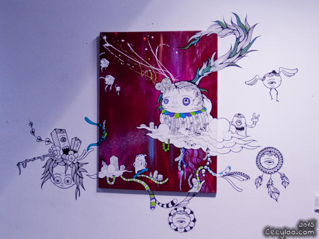 Exhibition at La Passerelle (may 2015)