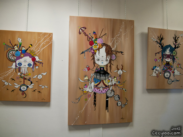Exhibition at La Passerelle (may 2015)