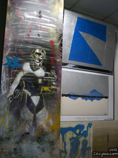Exhibition at La Passerelle (may 2015)