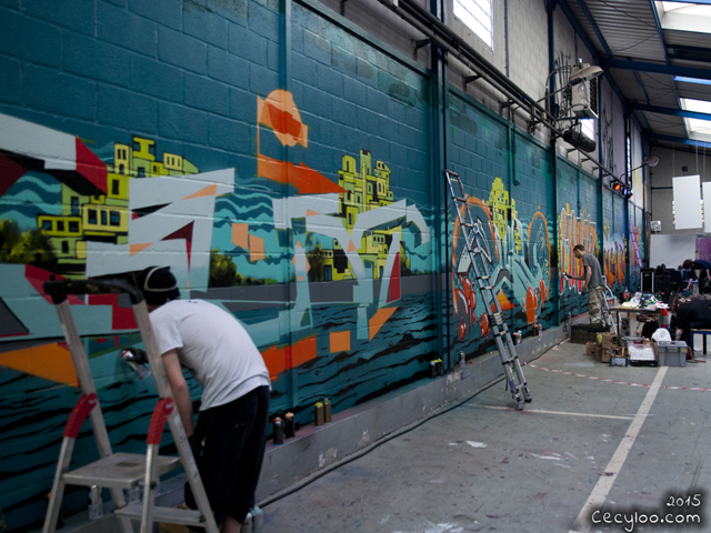 Exhibition at La Passerelle (may 2015)