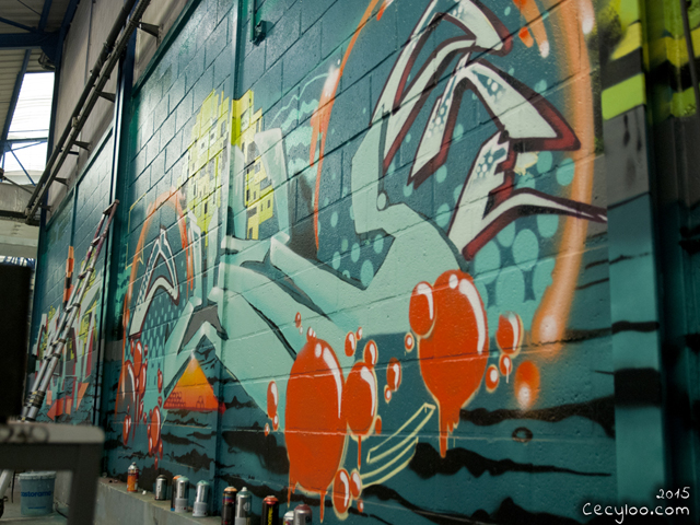 Exhibition at La Passerelle (may 2015)