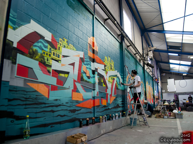 Exhibition at La Passerelle (may 2015)