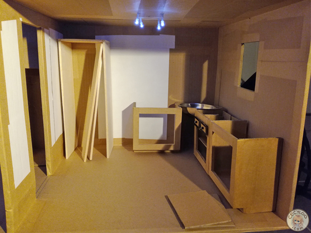 Dollhouse: The kitchen