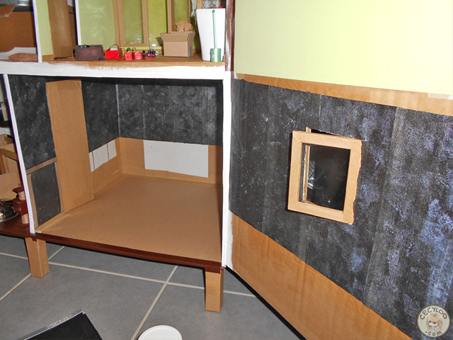 Dollhouse: The kitchen