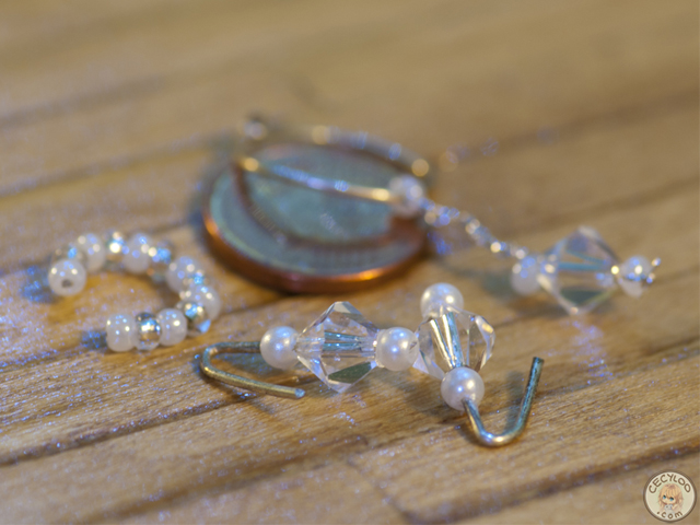 Miniatures : Jewelery - White set