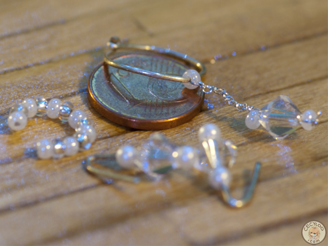 Miniatures : Jewelery - White set