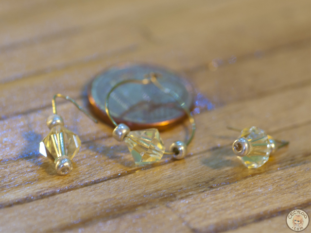 Miniatures : Jewelery - Yellow set