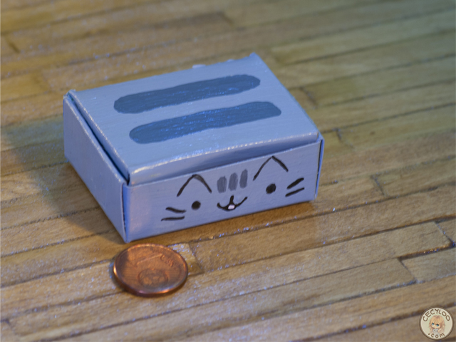 Miniatures : Boxes and storage - Pusheen Box