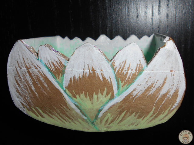 Miniatures : Kids - Reversible lotus flower cradle