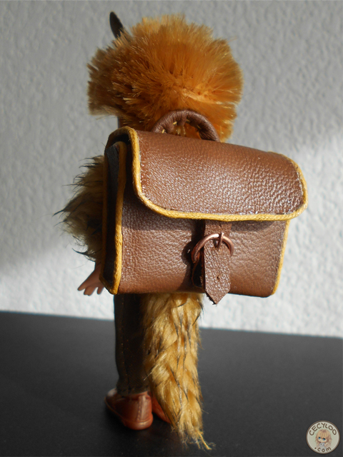 Miniatures : Leather goods - Leather backpack