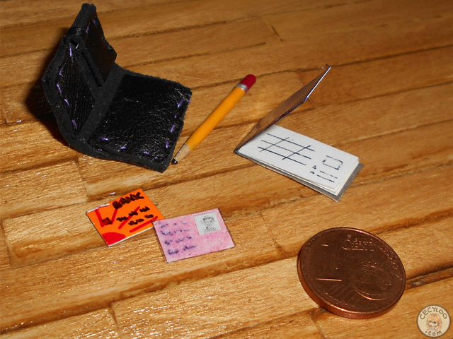 Miniatures : Leather goods - Wallet