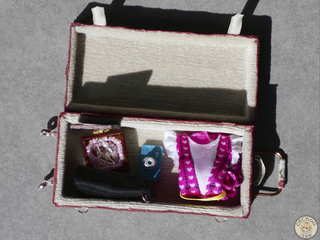 Miniatures : Leather goods - Trolley suitcase