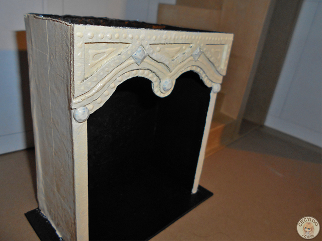 Miniatures : Living room - Fireplace