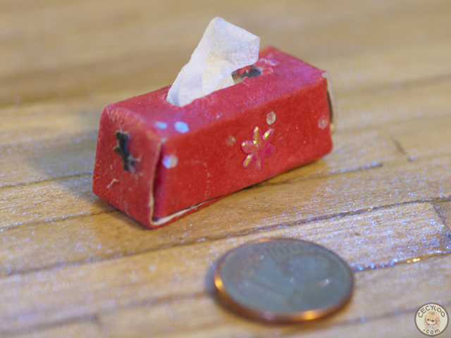 Miniatures : Salle de bain - Tissues